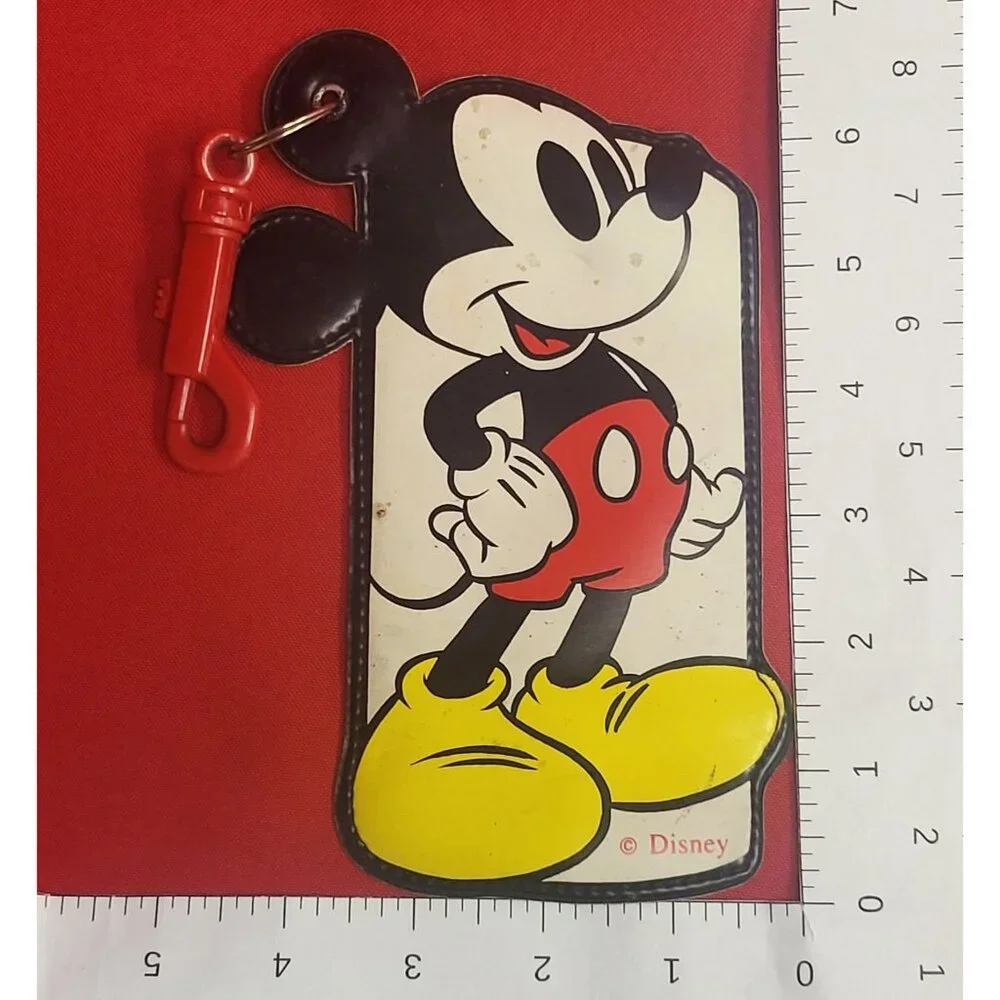 Vintage Disney Marchon Mickey Mouse Eyeglass Case Belt Hook
